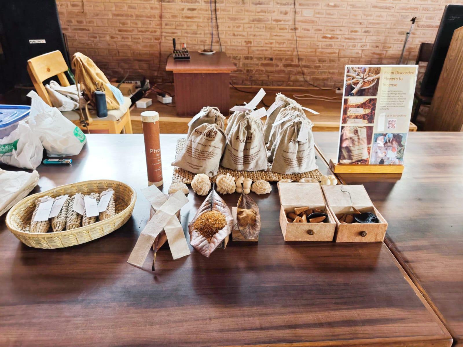 Kathmandu: Cultural Phool Batti Incense-Making Workshop 2