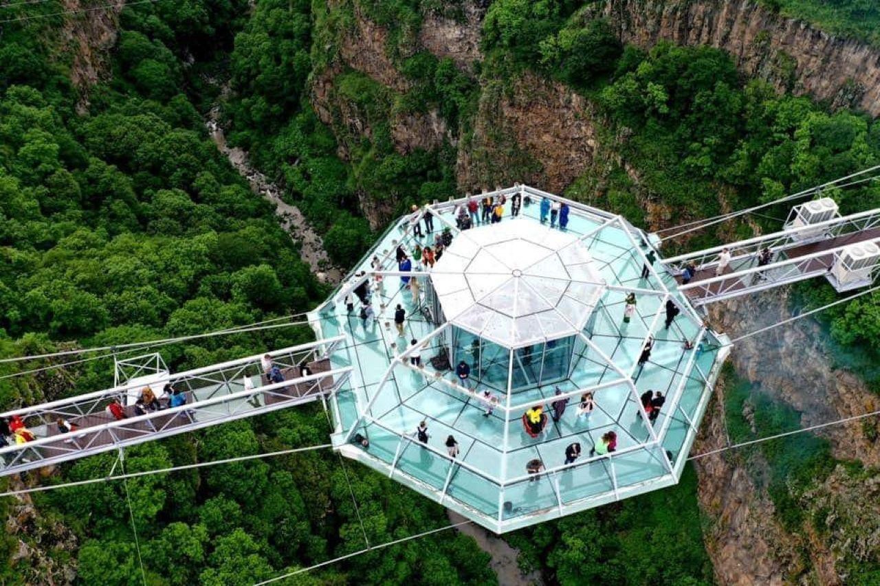 From Tbilisi: Tsalka Canyon, Diamond Bridge & Zip-Bike Tour 3