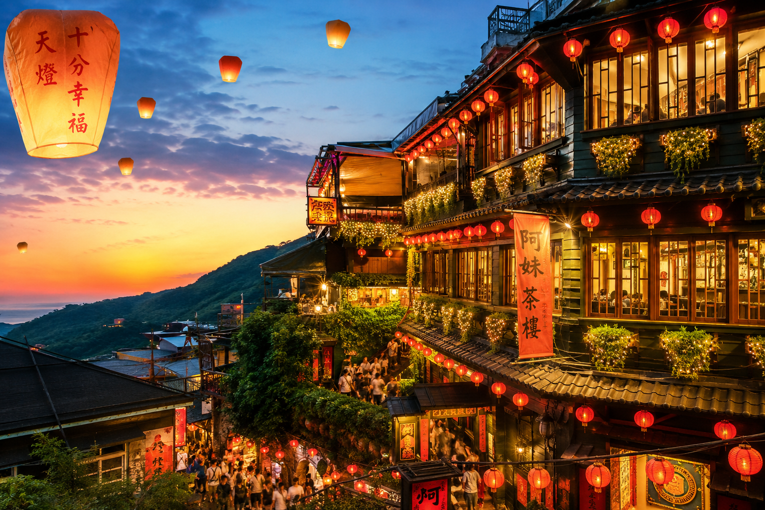 Taipei: Private Yehliu, Jiufen & Shifen Sky Lantern Day Trip 2