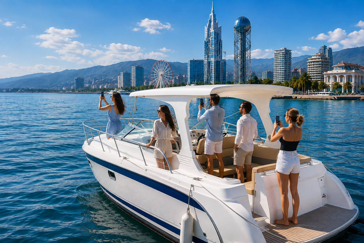 Batumi: Exclusive Black Sea Adventure – Private Boat Trip