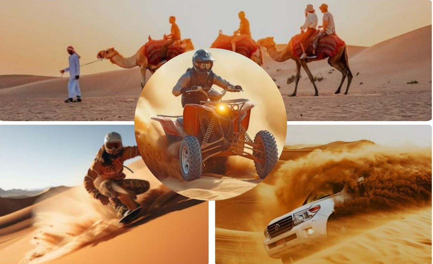 Doha: ATV, Quad or Buggy, Dune Bashing, Camel & Sandboarding 3