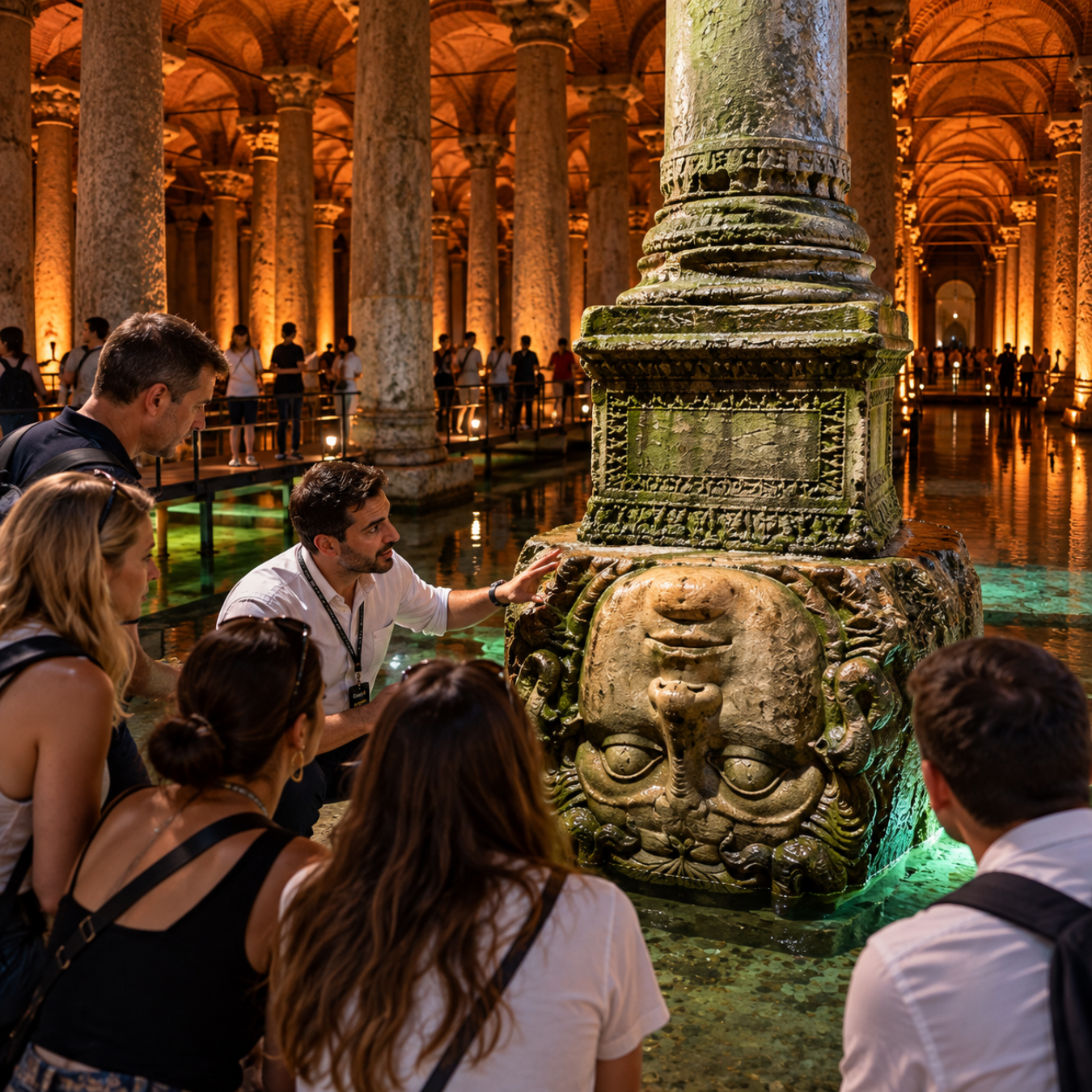 Istanbul: Basilica Cistern Guided Tour with Archaeologist 2