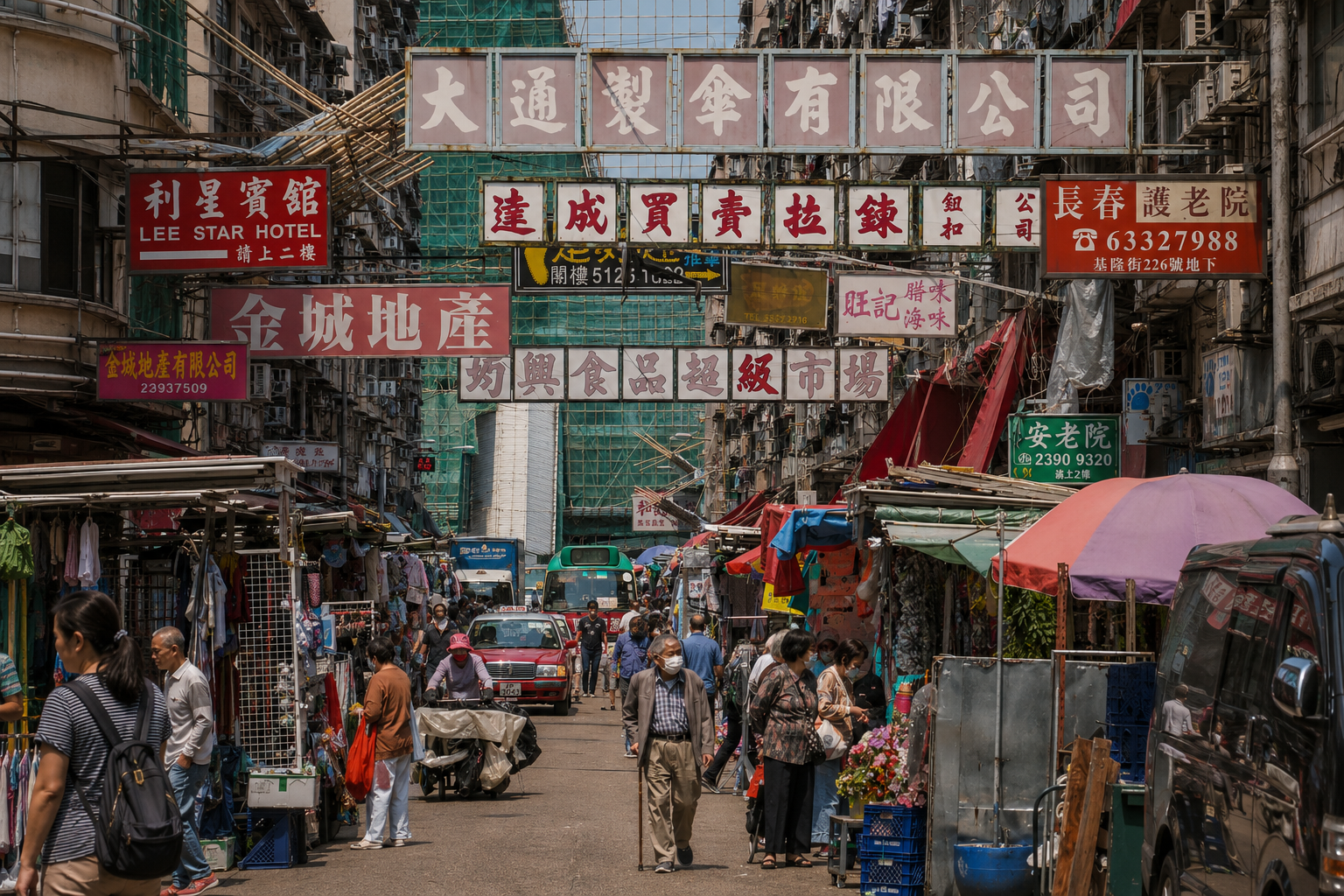 Hong Kong: Kowloon Old City & Waterfront Private Car Tour 2