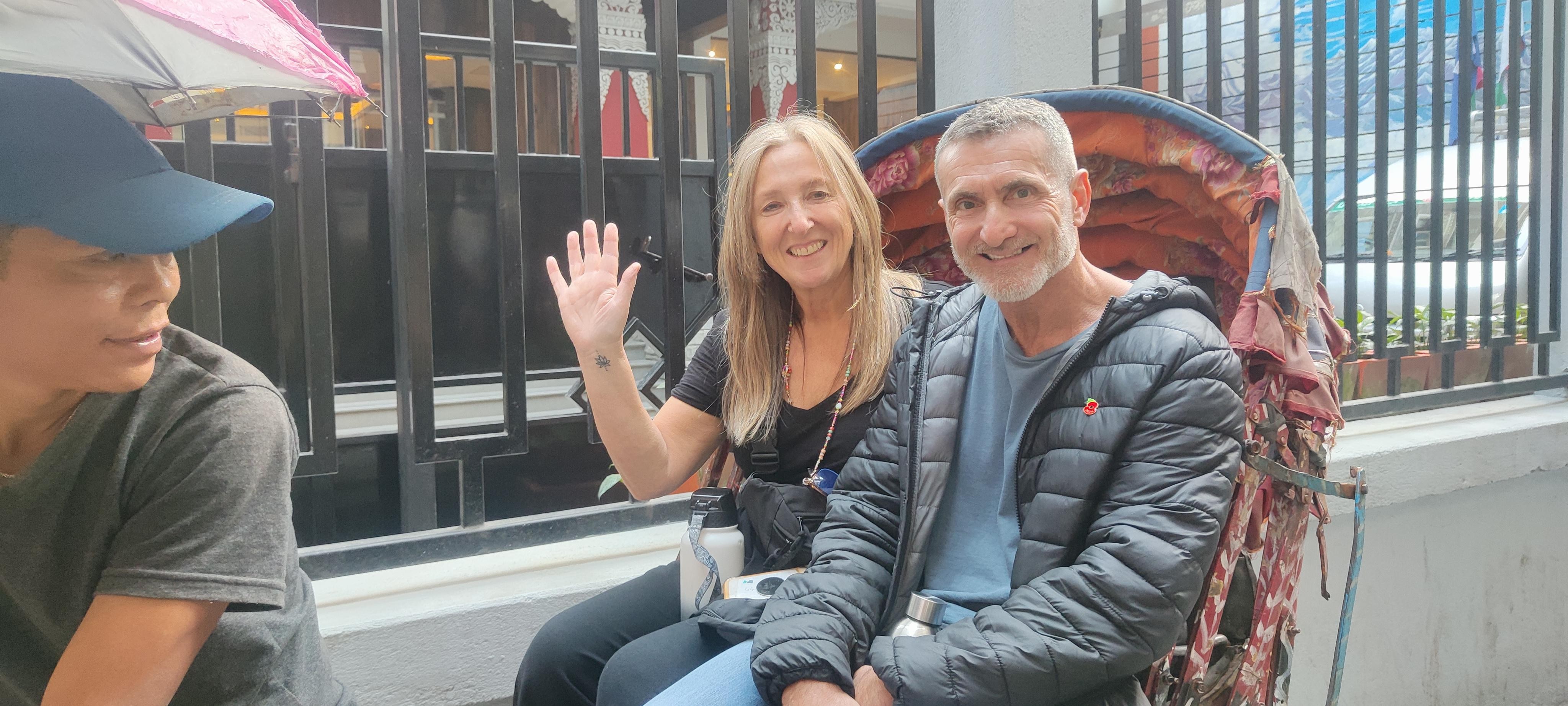 Kathmandu : Thamel and Newroad Rickshaw Tour With Guide 2