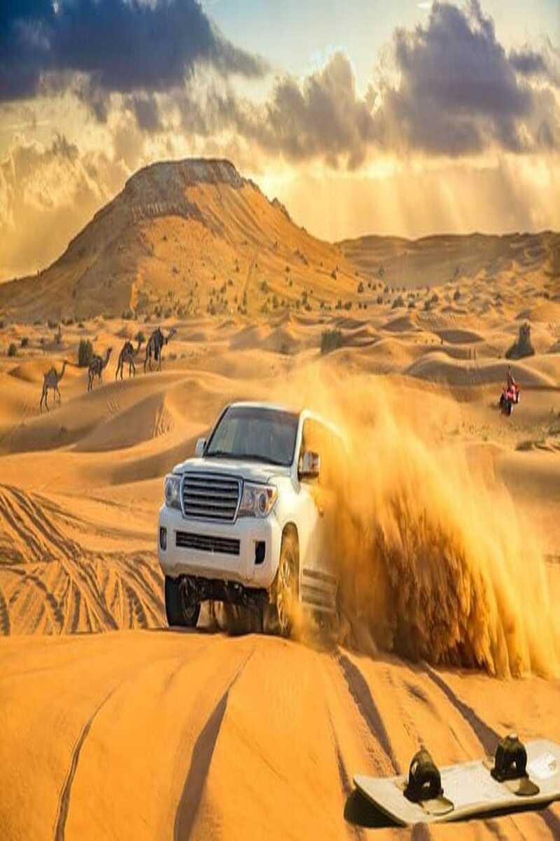 Doha: Desert Safari, Camel Ride, Sandboarding & Quad Bike