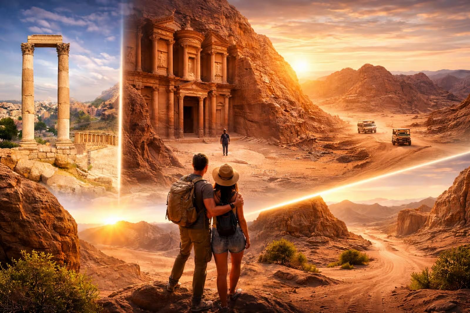 From Amman: 5-Day Petra, Wadi Rum, and Dead Sea Tour & More