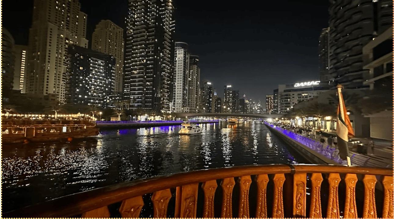 Dubai: Marina Dhow Dinner Cruise with Live Entertainment 3