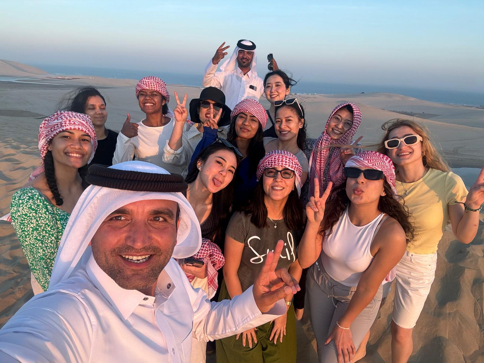 Doha: Sunset Safari, Dune Bashing, Sandboarding & Camel Ride 3