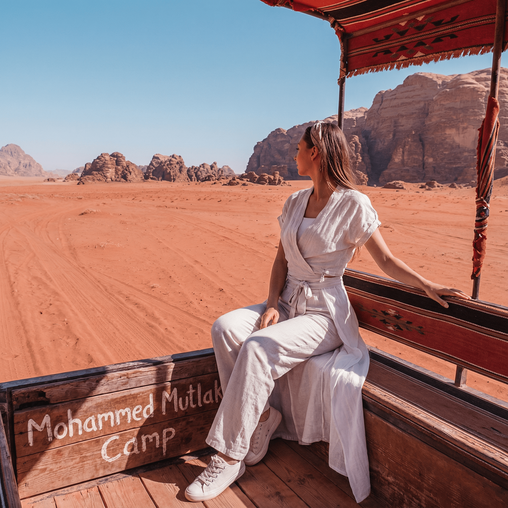 Wadi Rum:Full or Half Day Jeep with Sandboarding & Overnight 2