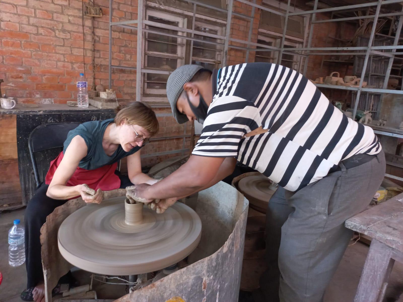 Kathmandu: Pottery Workshop with Local Artisans 3