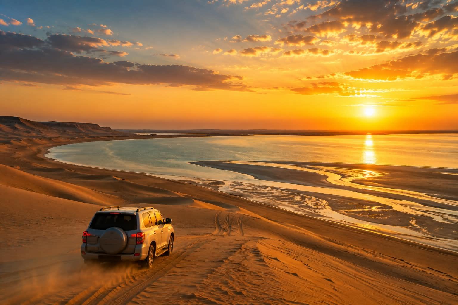 Qatar: premium desert safari with inland Sea visit