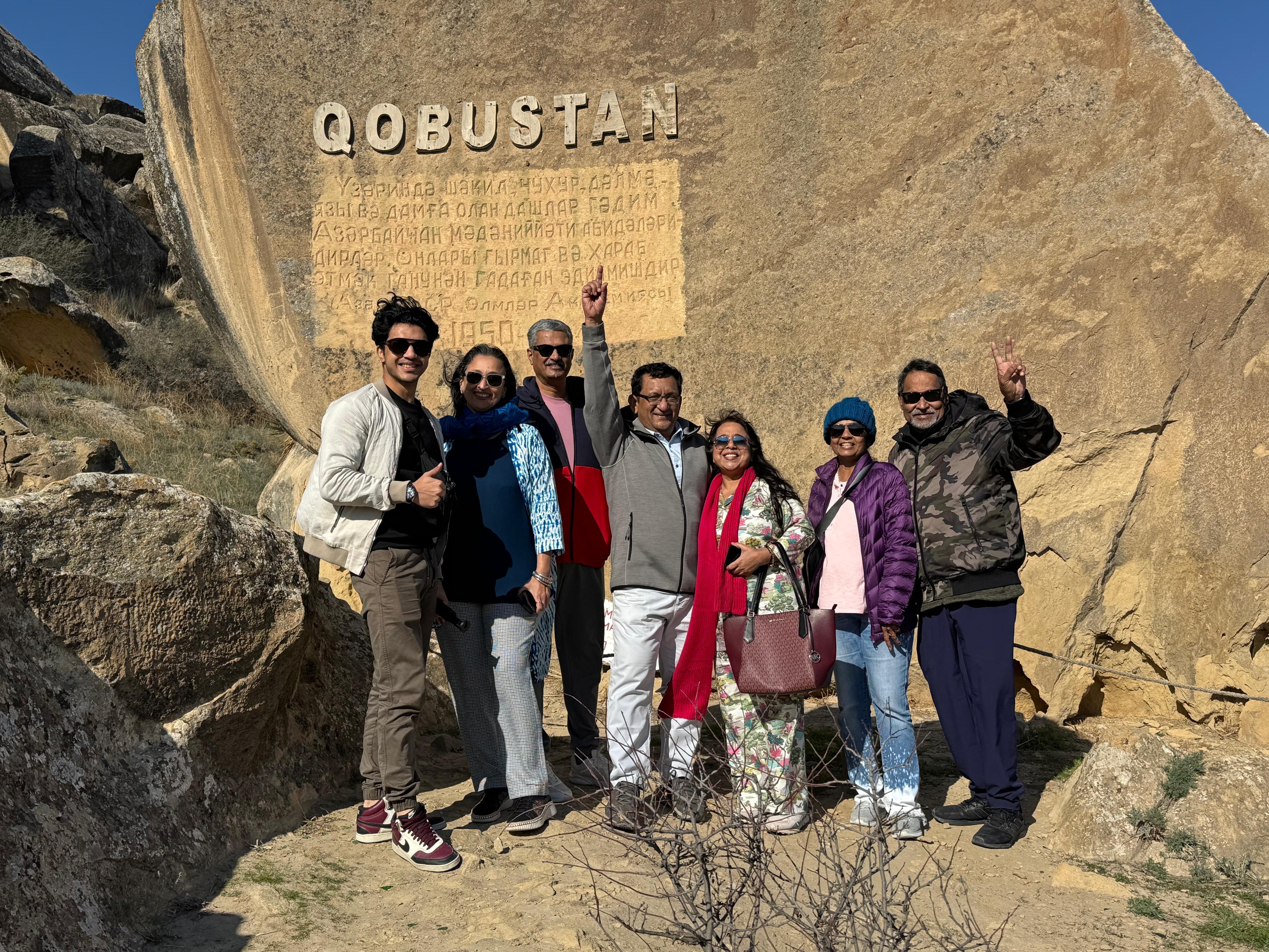 Gobustan, Mud Volcanoes, Fire Temple, Yanar Dag and Heydar Aliyev Center 3