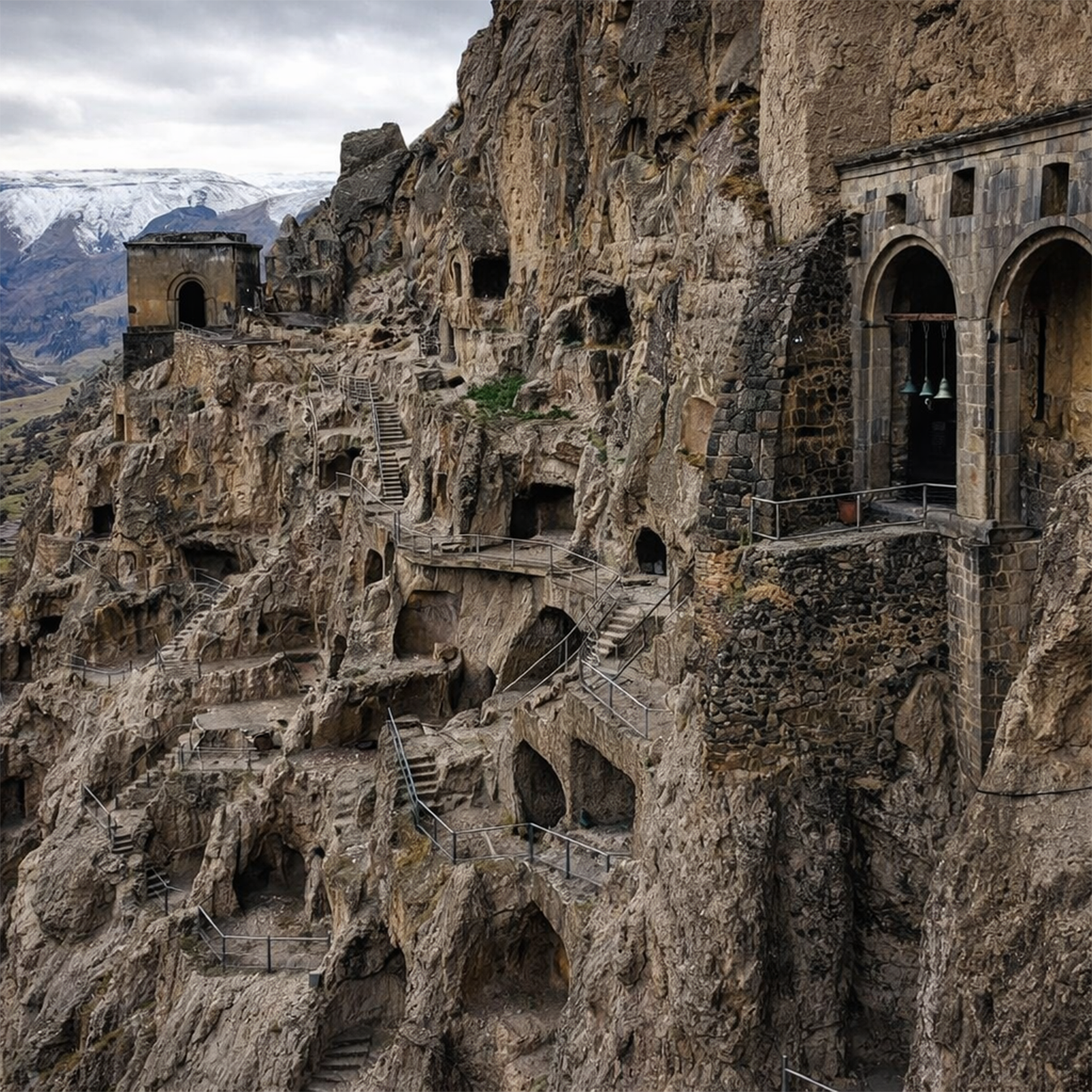 From Tbilisi: Borjomi, Rabati Castle, and Vardzia Day Trip 2