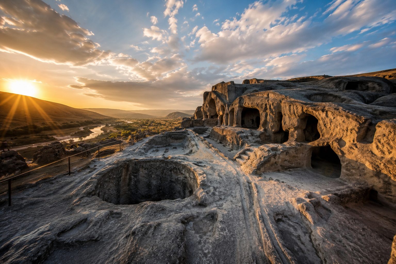 From Tbilisi: Mtskheta, Gori, & Uplistsikhe Group Day Trip