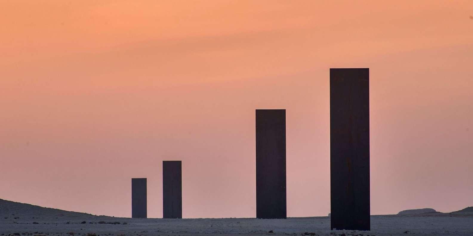 Doha: West Coast Tour, Zekreet and Richard Serra Sculpture 2