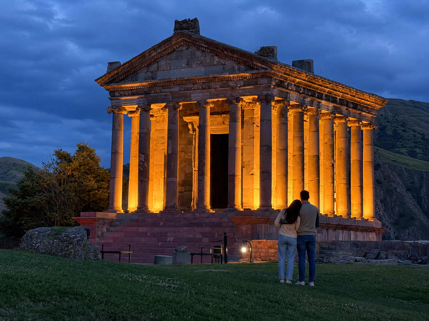 Yerevan: Evening Tour to Garni, Geghard & Symphony of Stones