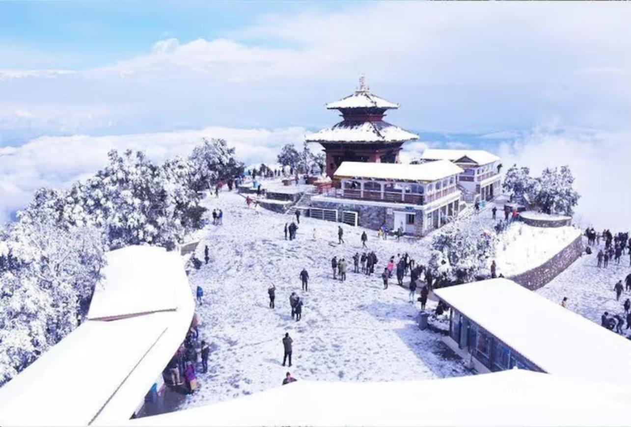 From Kathmandu: Car Tour of Chandragiri Hill & Monkey Temple