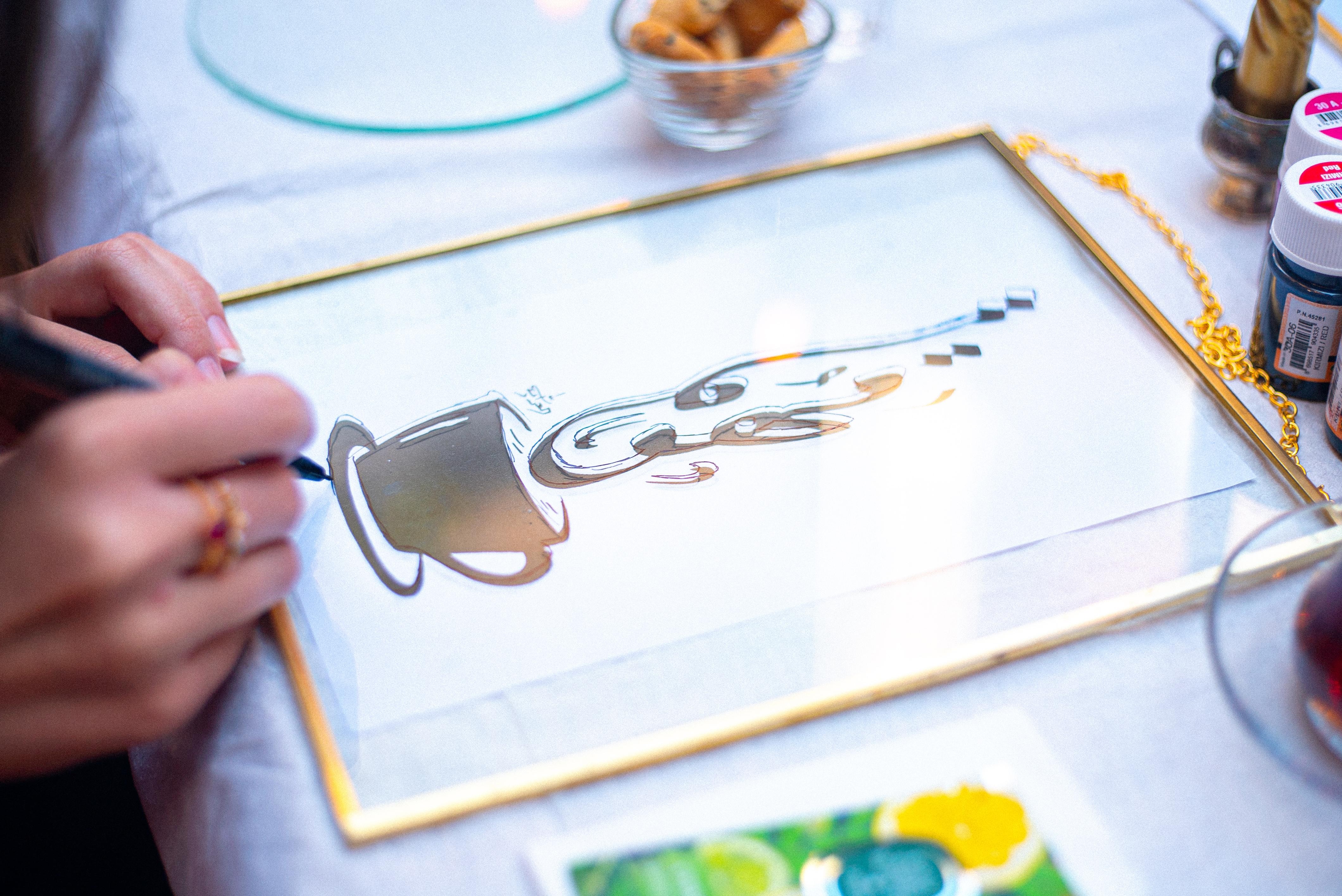 Istanbul: Turkish Calligraphy Workshop & Brass Framed Glass 3
