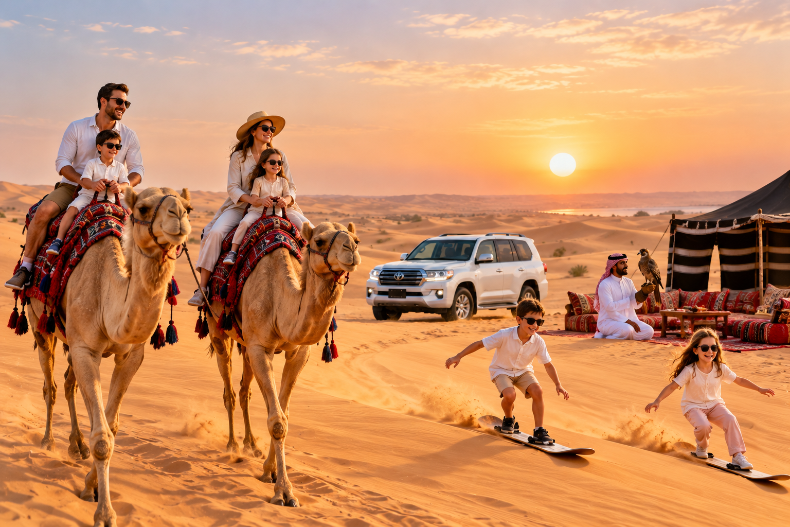 Doha: Gentle Desert Safari for Families & Seniors 2