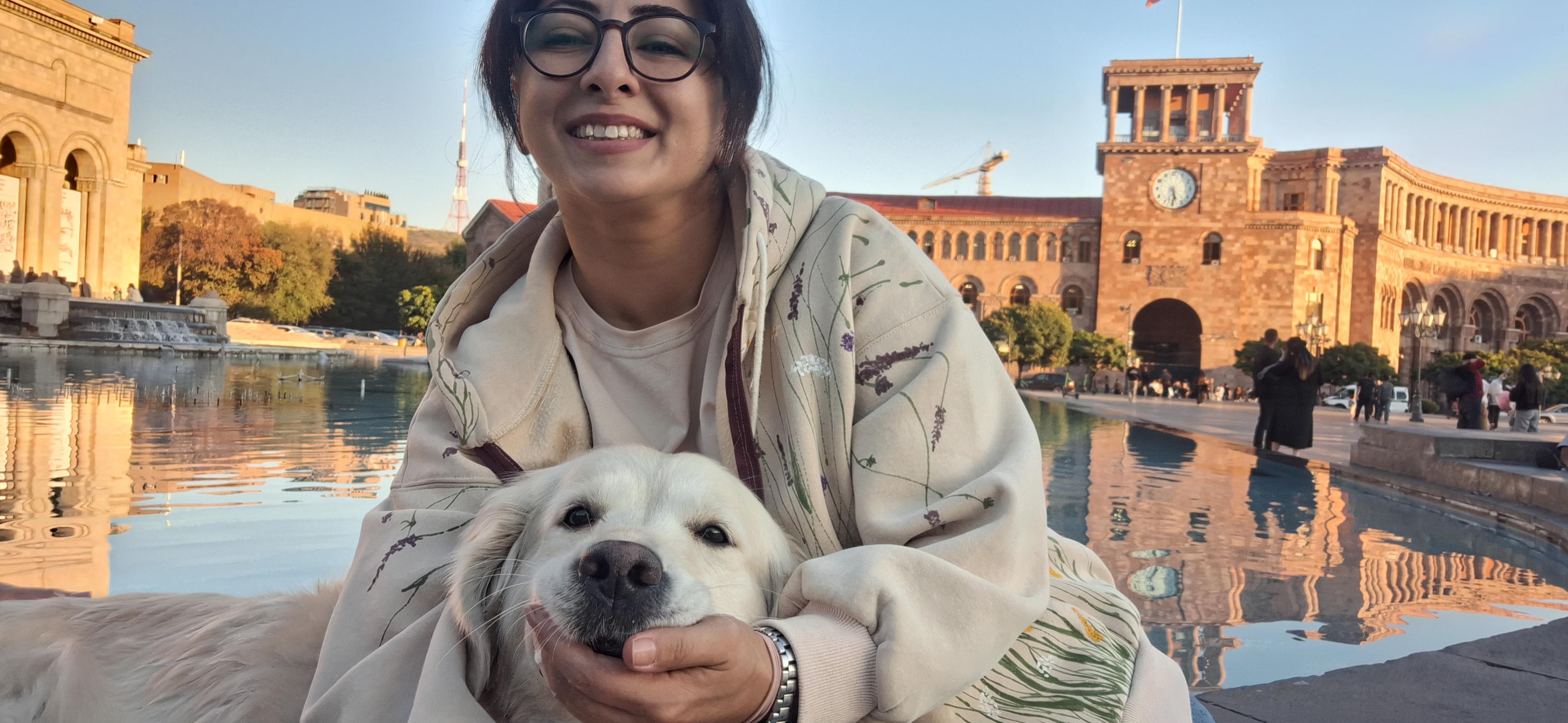 Morning walk in Yerevan: Guided Tour with my dog Charlie 3