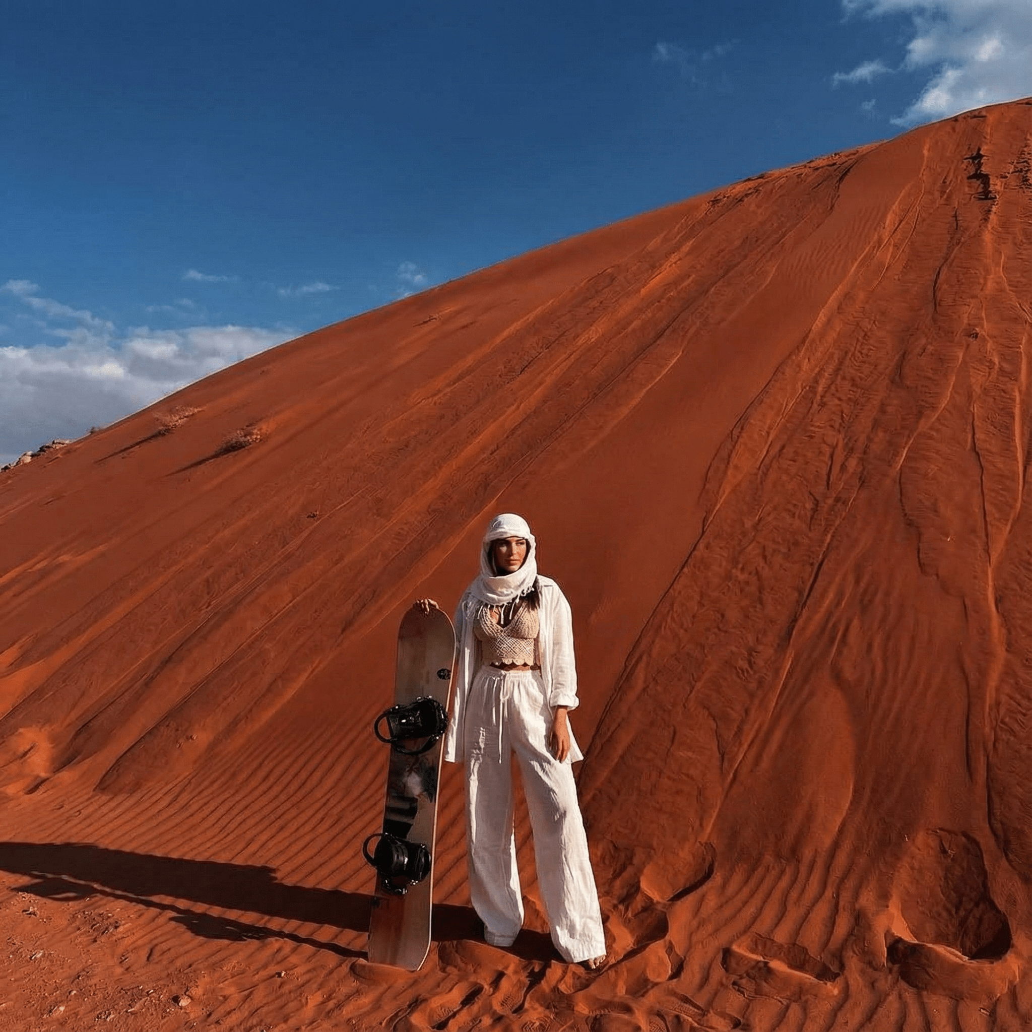 Wadi Rum:Full or Half Day Jeep with Sandboarding & Overnight