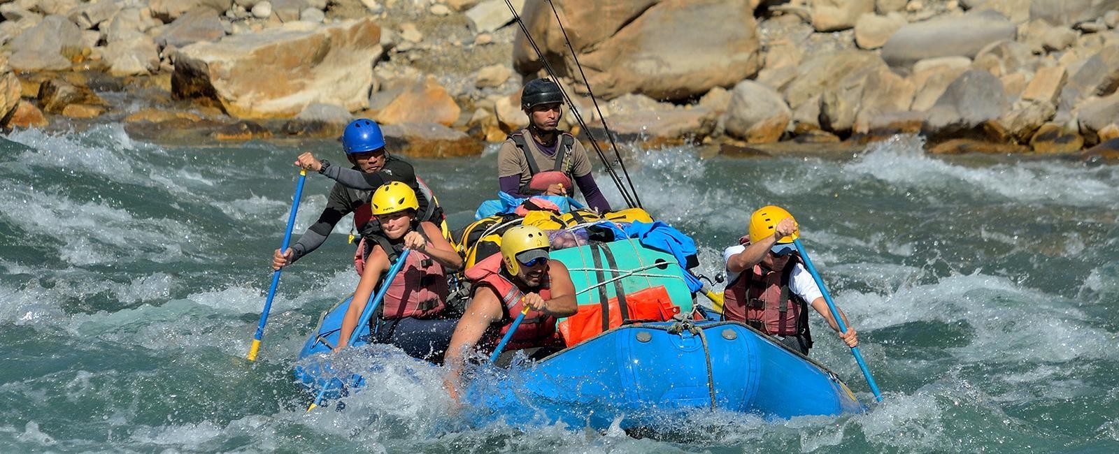 From Kathmandu/Pokhara: 3-Day Rafting & Chitwan Jeep Safari