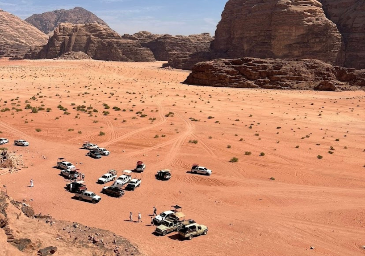 Wadi Rum:Full Day Tour Lunch Sand boarding Camel Ride Sunset 3