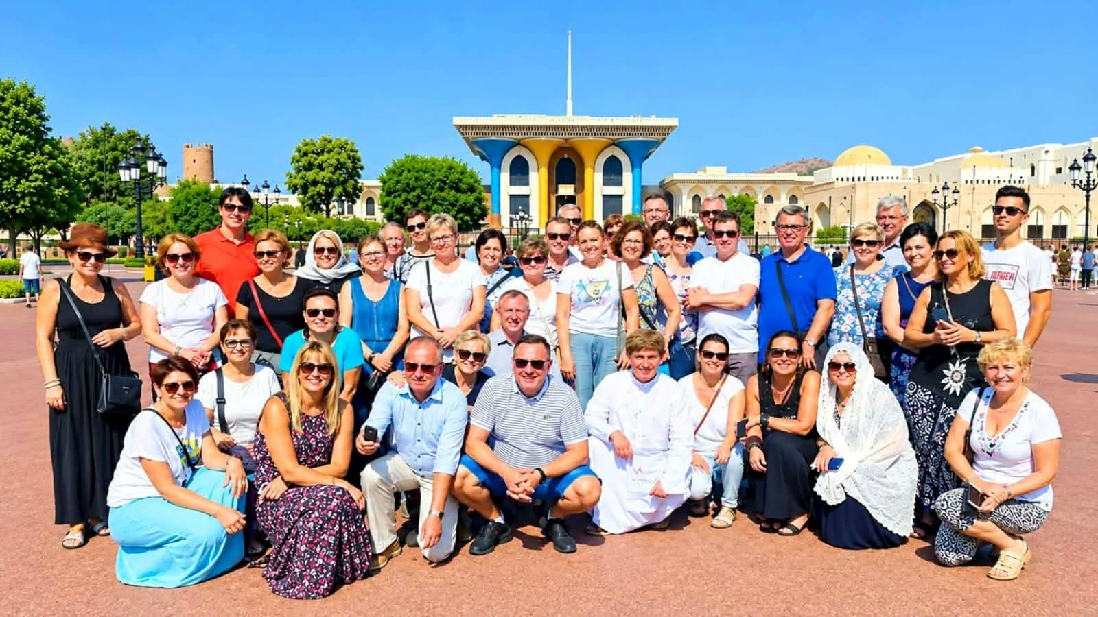 Shared Full-day City Tour with Mosque, Palace & Souq Visit