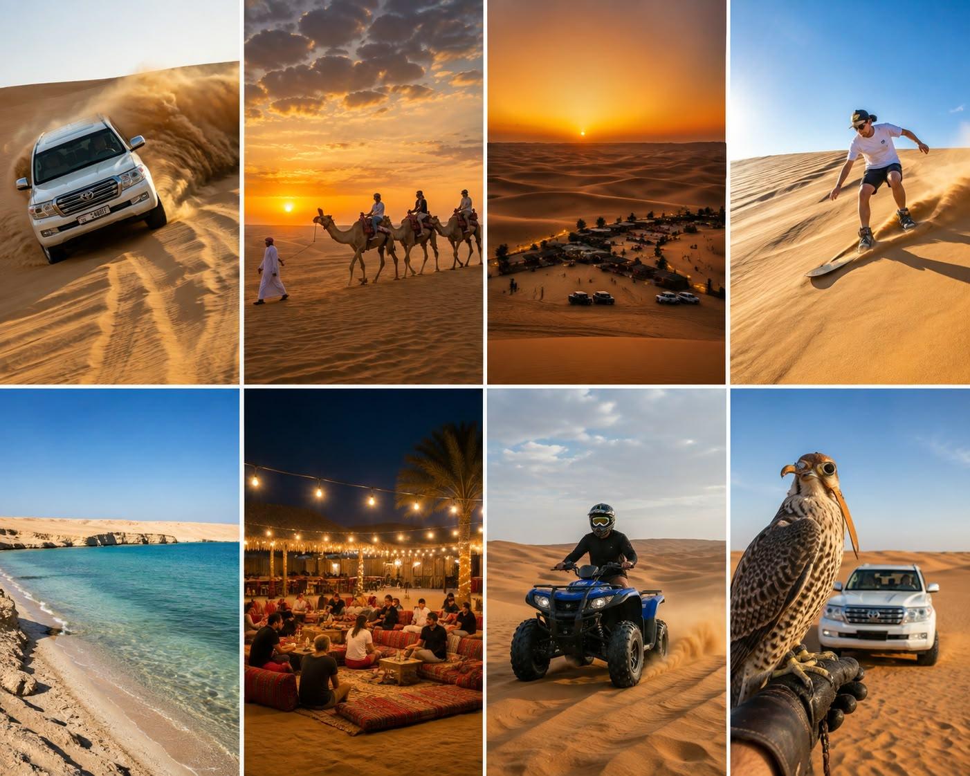 Qatar: Desert Safari with Camel Ride & Coastal Views 3