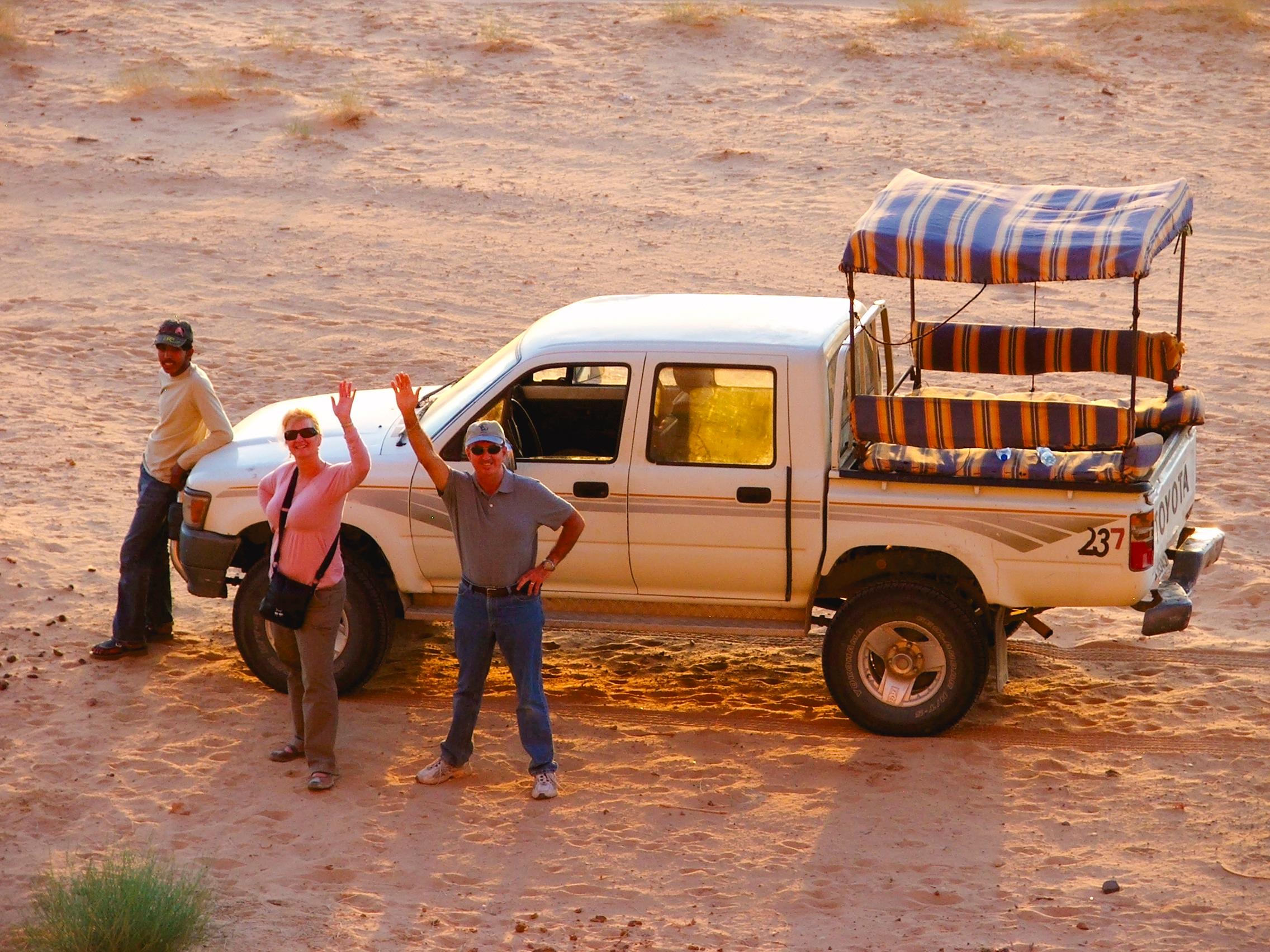 Wadi Rum Visitor Centre: 4WD Transfer Service to/from Camp 2