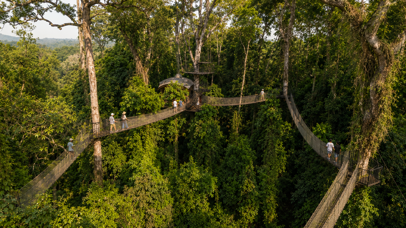 From Vientiane: La Forêt Nature Trip for 2 by Car & Boat
