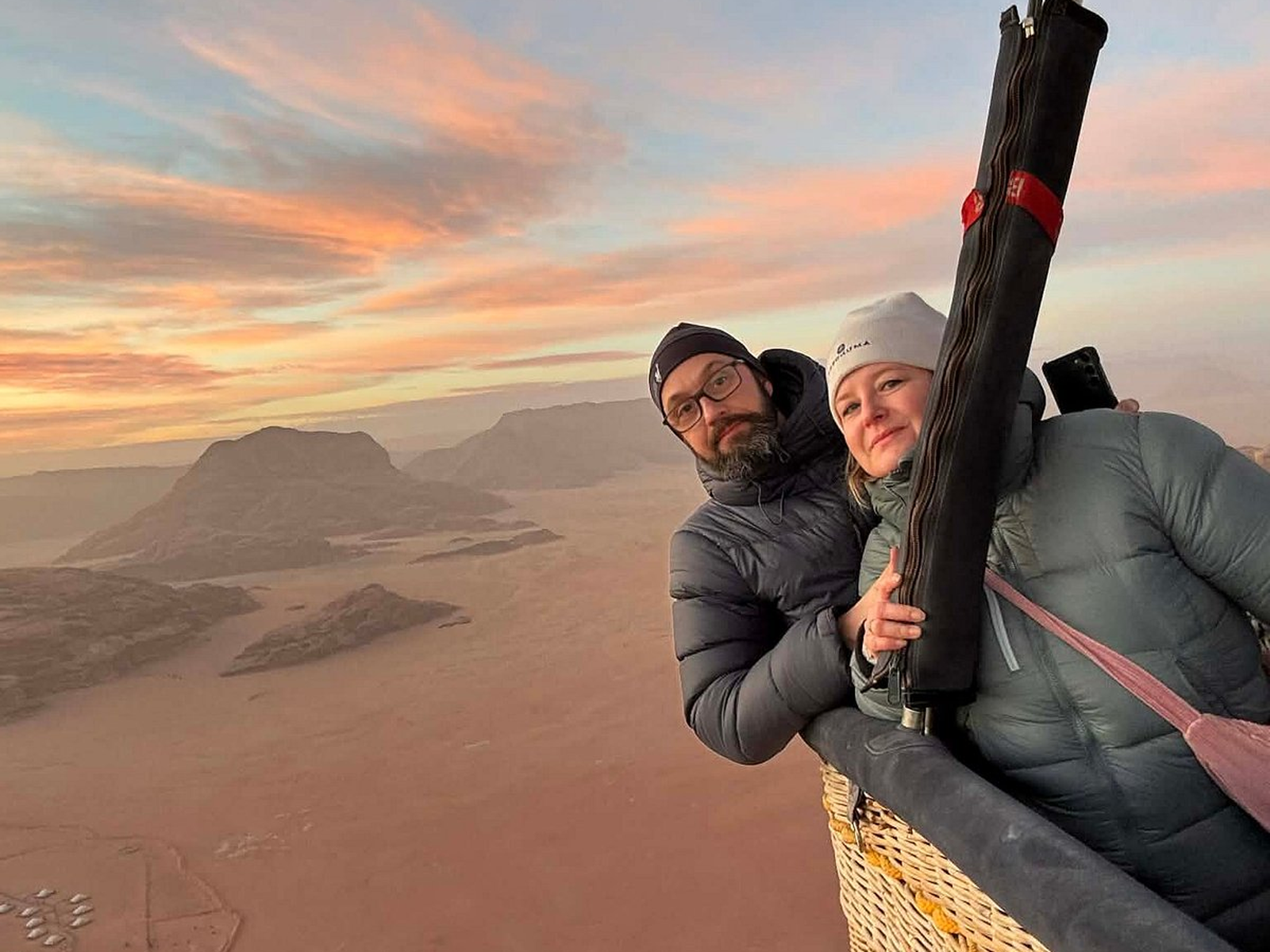 Hot Air Balloon Flight, Sunrise & Breakfast in Wadi Rum 3