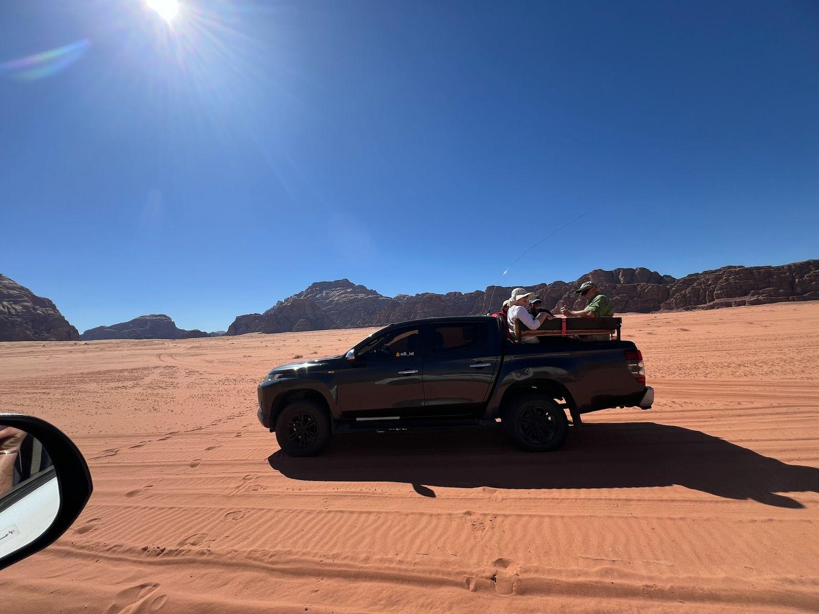Amman: Petra & Wadi Rum overnight at Camp 2