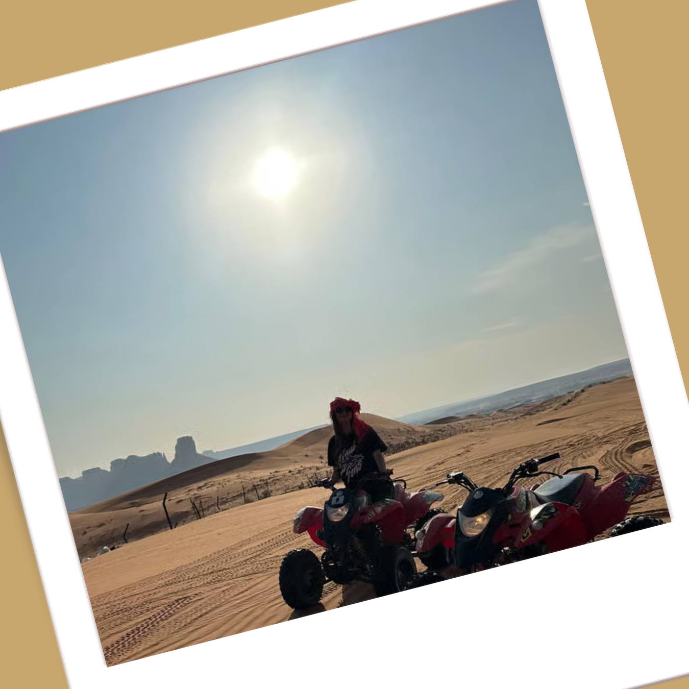 Riyadh : Sand Dune Desert Camel Ride + ATV ( Guide Bike )