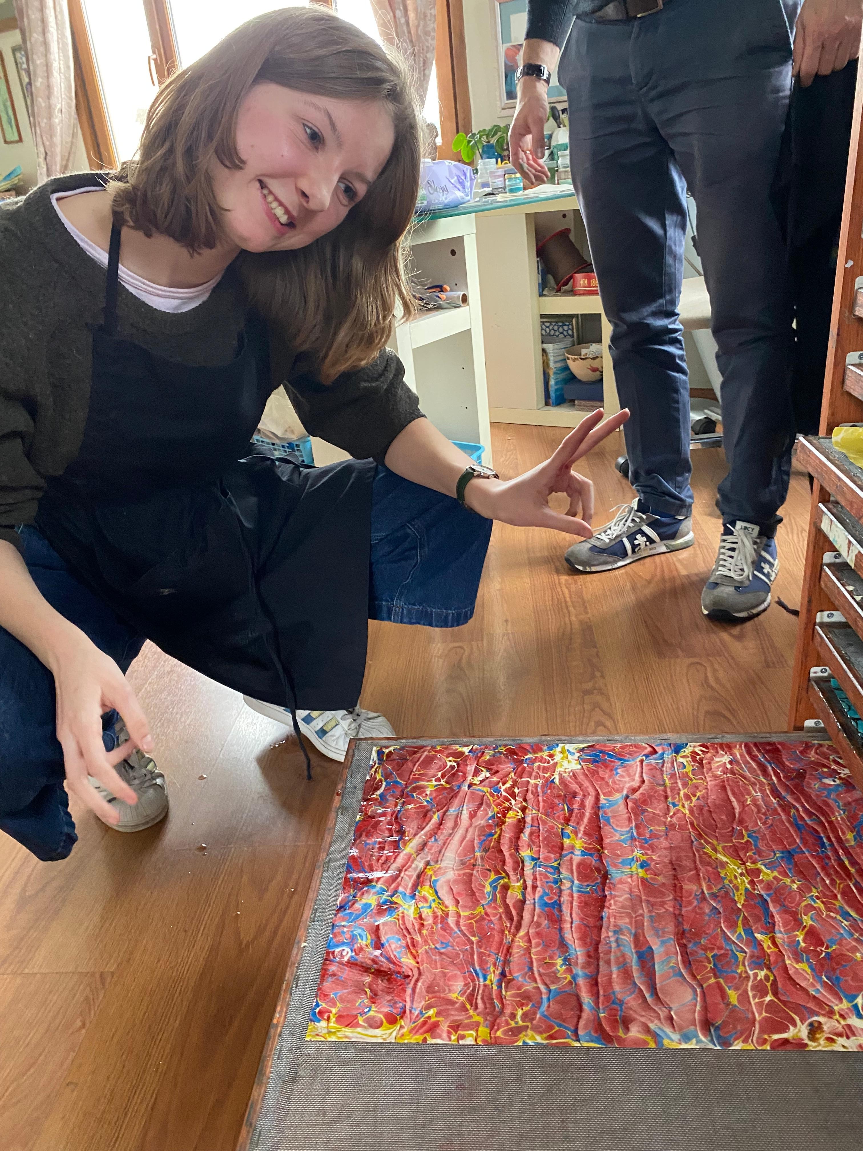 Turkish Marbling Paper Ebru Art Workshop 2