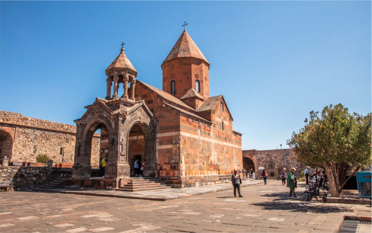 Khor Virap, St. Hripsimeh and Gayaneh, Echmiadzin, Zvartnots