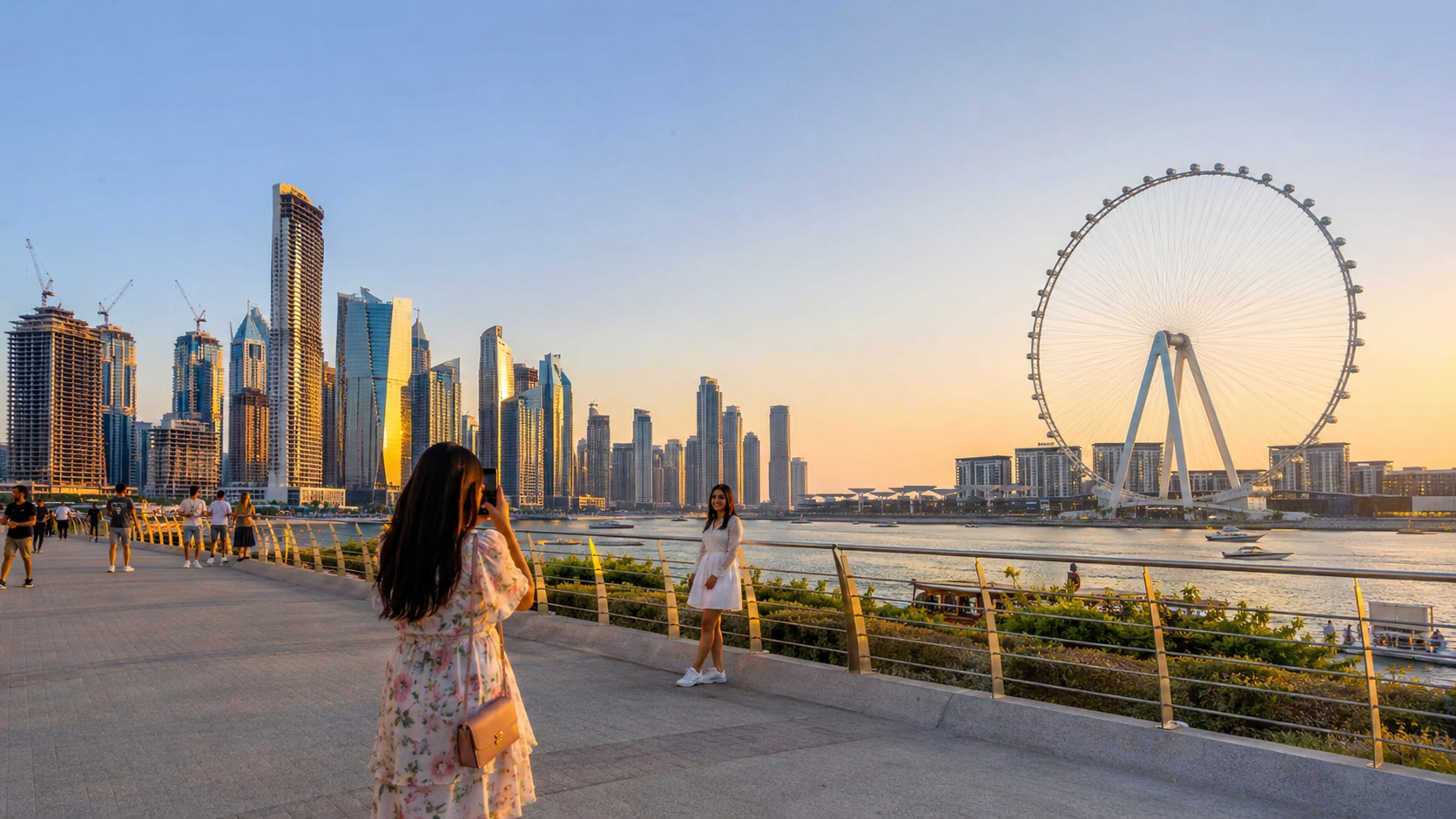 Dubai: Classic Guided Half Day City Tour With Abra Ride