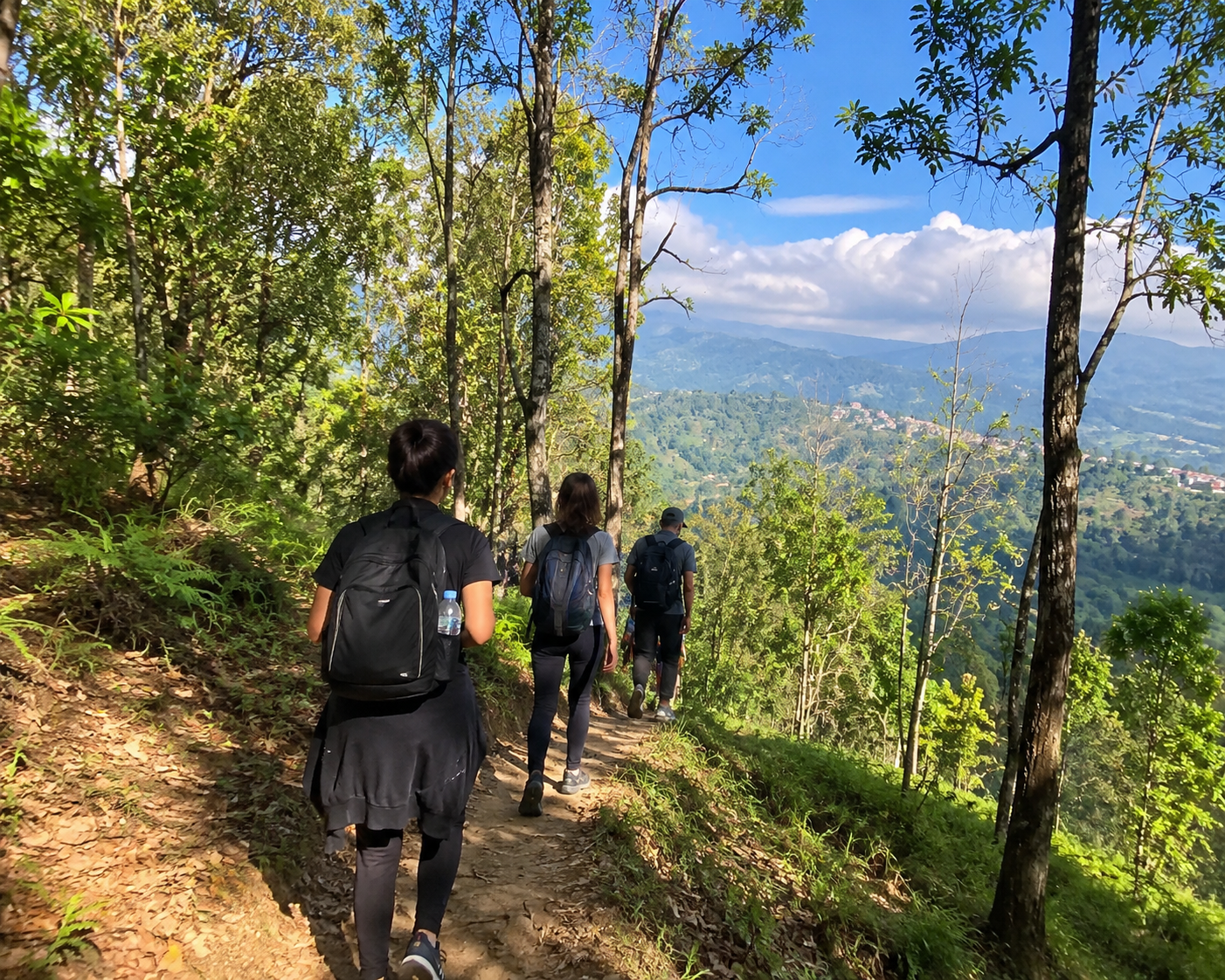 Pokhara: World Peace Pagoda & Pumdikot Day Hike with Guide 2