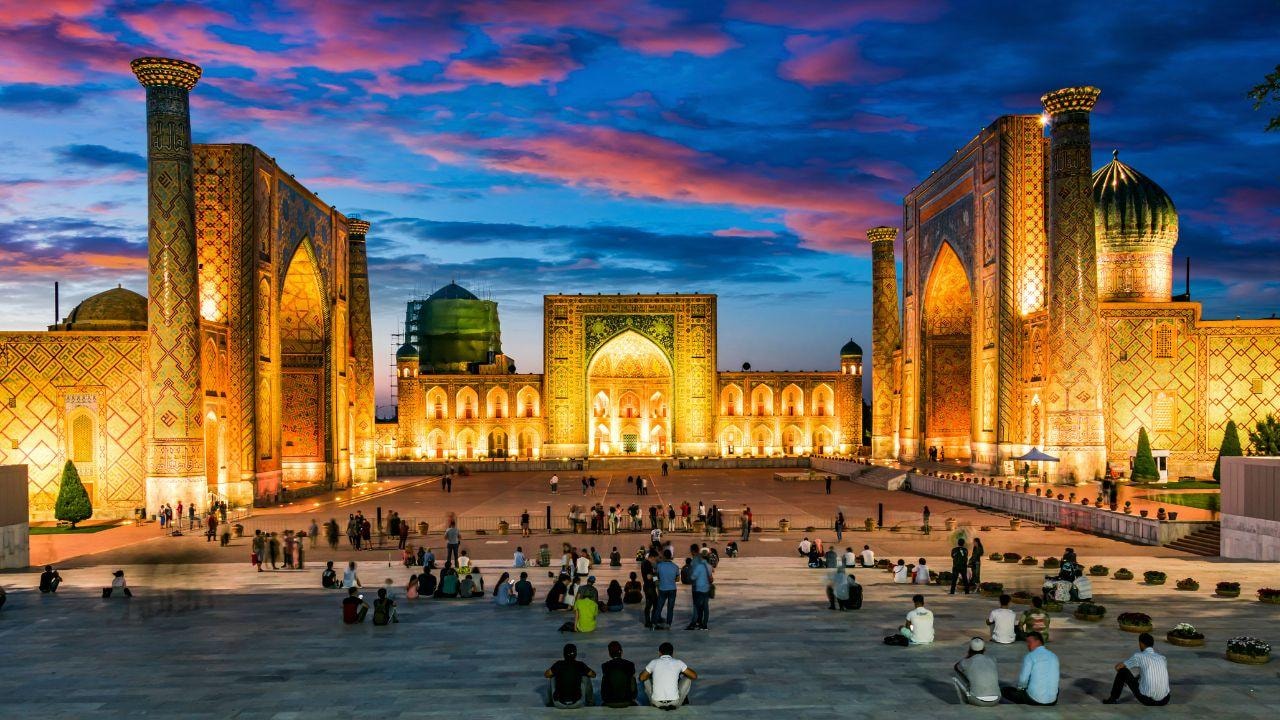 From Tashkent: Premium Samarkand Tour by Train or Car & Plov 3