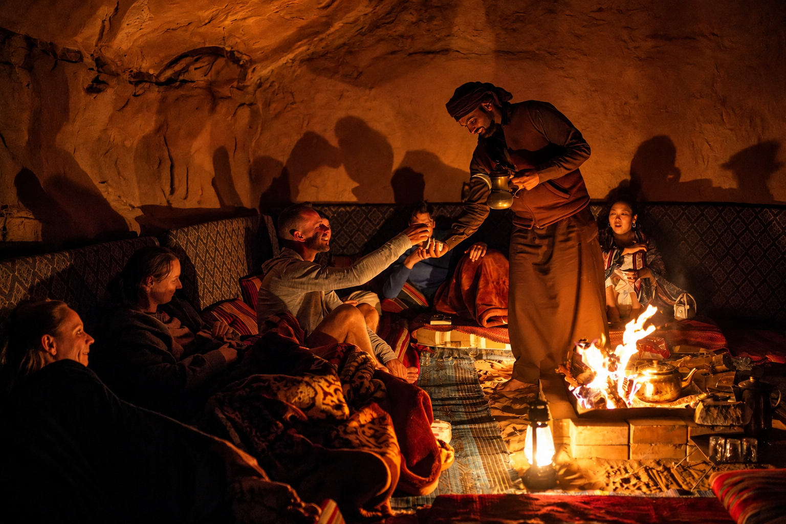 Wadi Rum: Cooking Experience, Hidden Gems & Cave Camping — guided tour in Wadi Rum