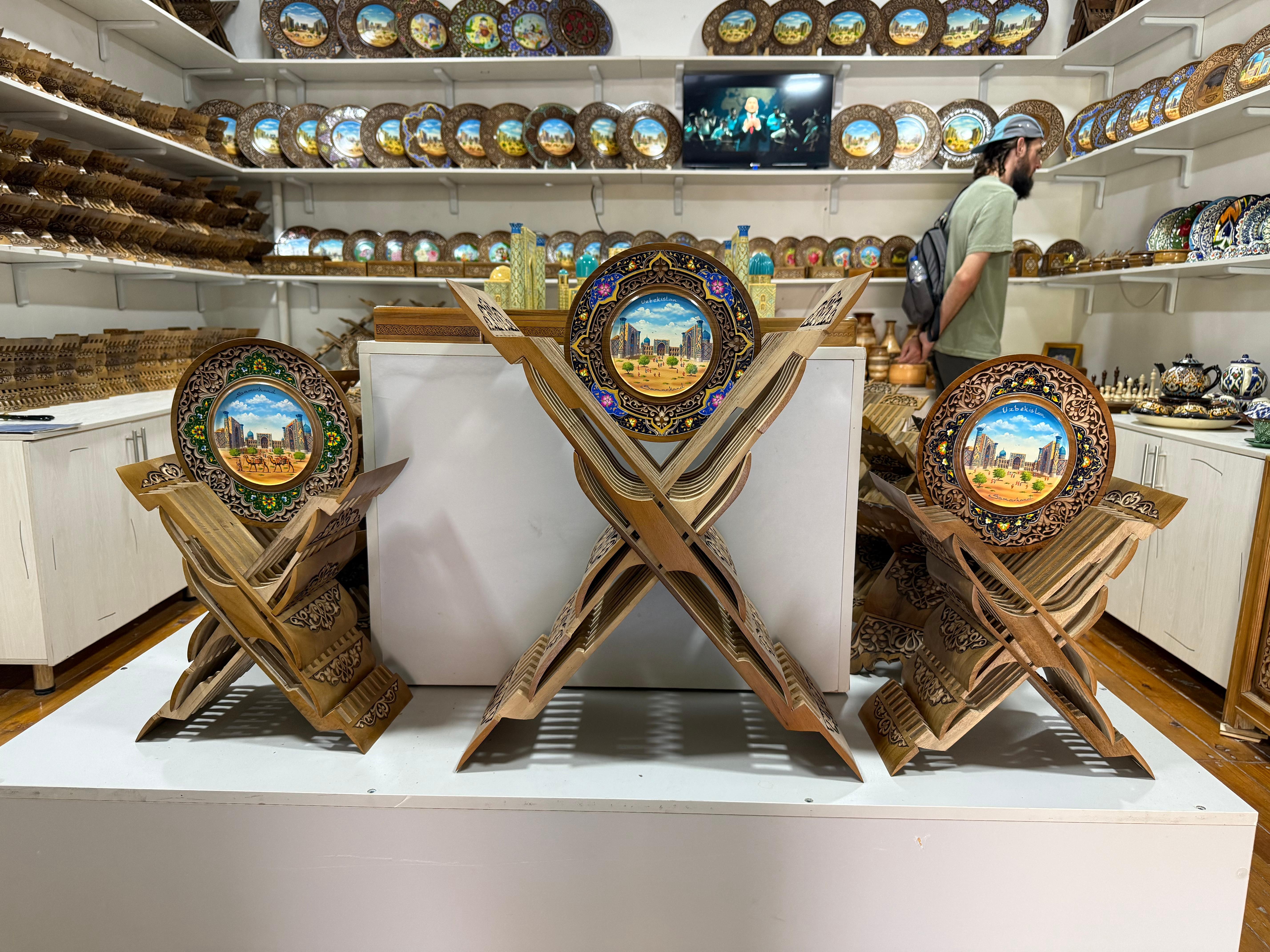 Samarkand: Wood Carving Workshop with a Local Artisan 3