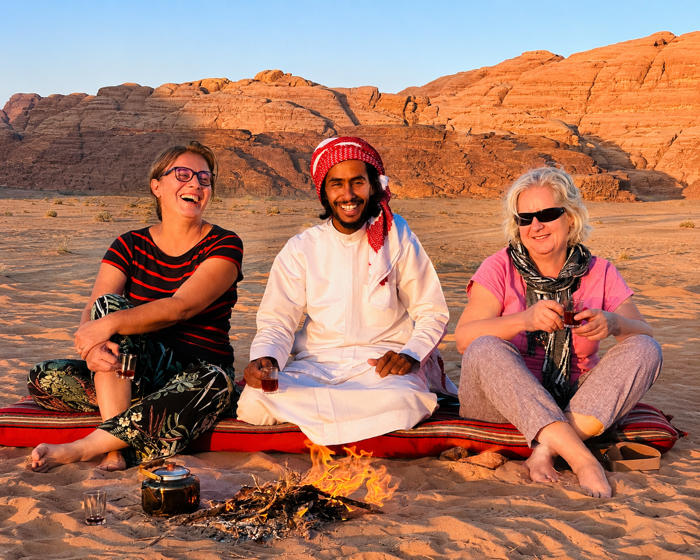 Wadi Rum 4-Hour Jeep Tour, Sandboarding & Bedouin Wear Class 3