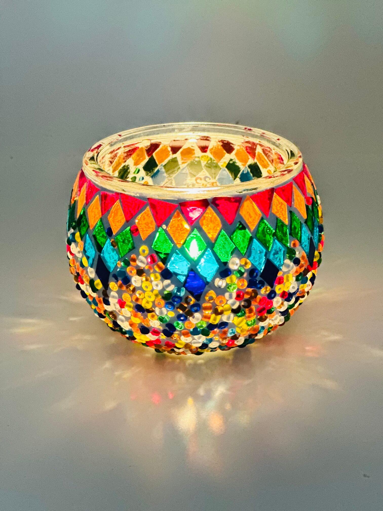 Make a Mosaic Candle Holder to Take Home – Galata Tower 3