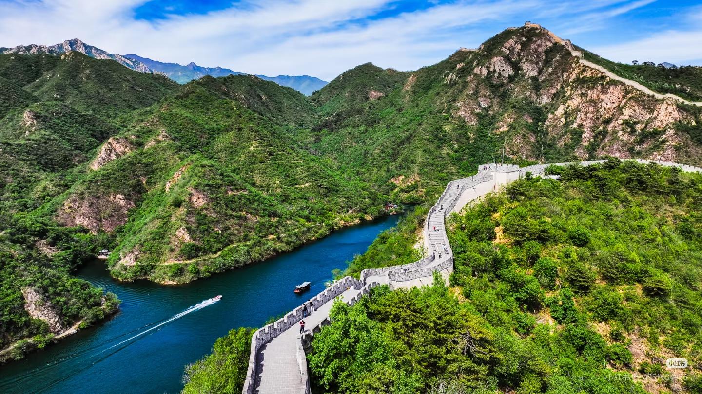 Huanghuacheng Water Great Wall, Boat Cruise & Scenic Train 2
