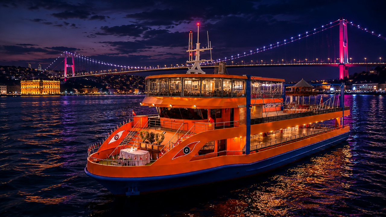 Istanbul: Golden Horn & Bosphorus Cruise with Hotel Pickup