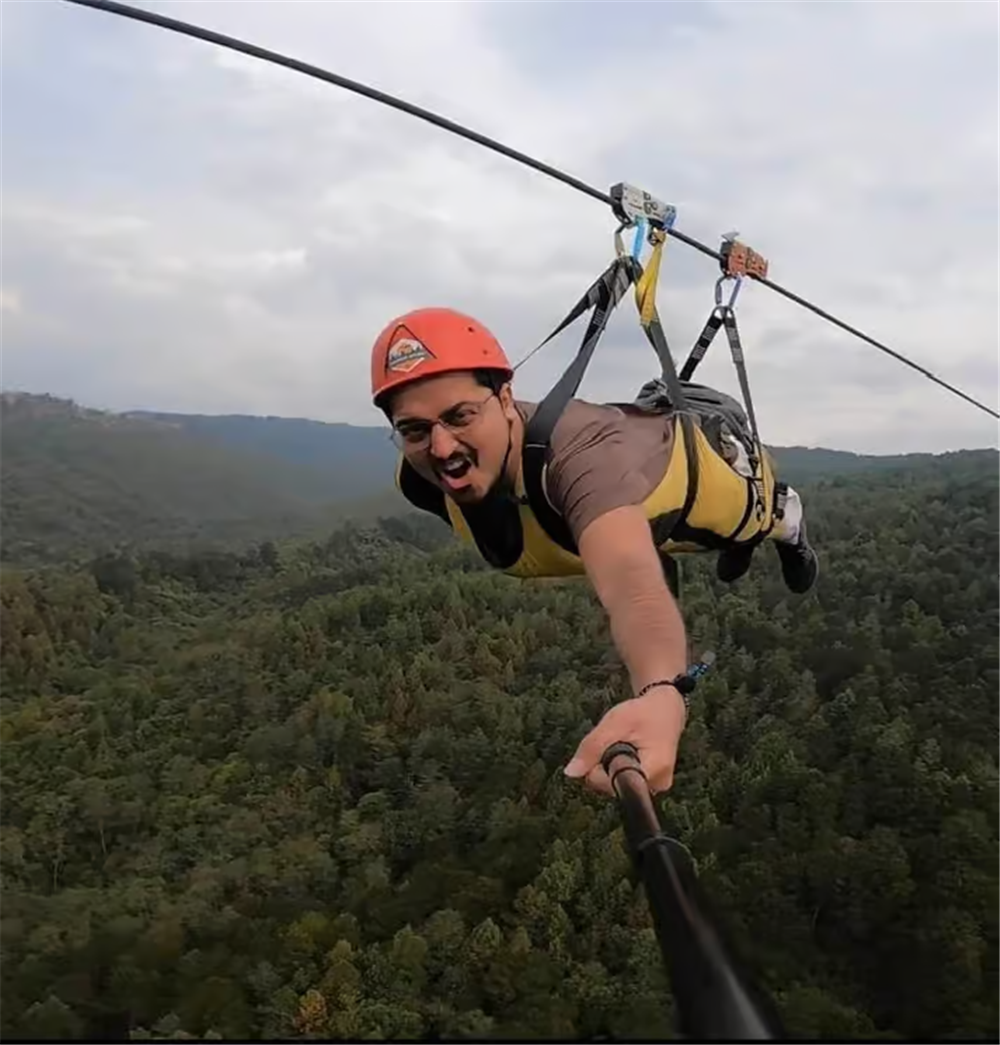 Kathmandu: Nagarkot Zipline Adventure with Pickup & Lunch 2