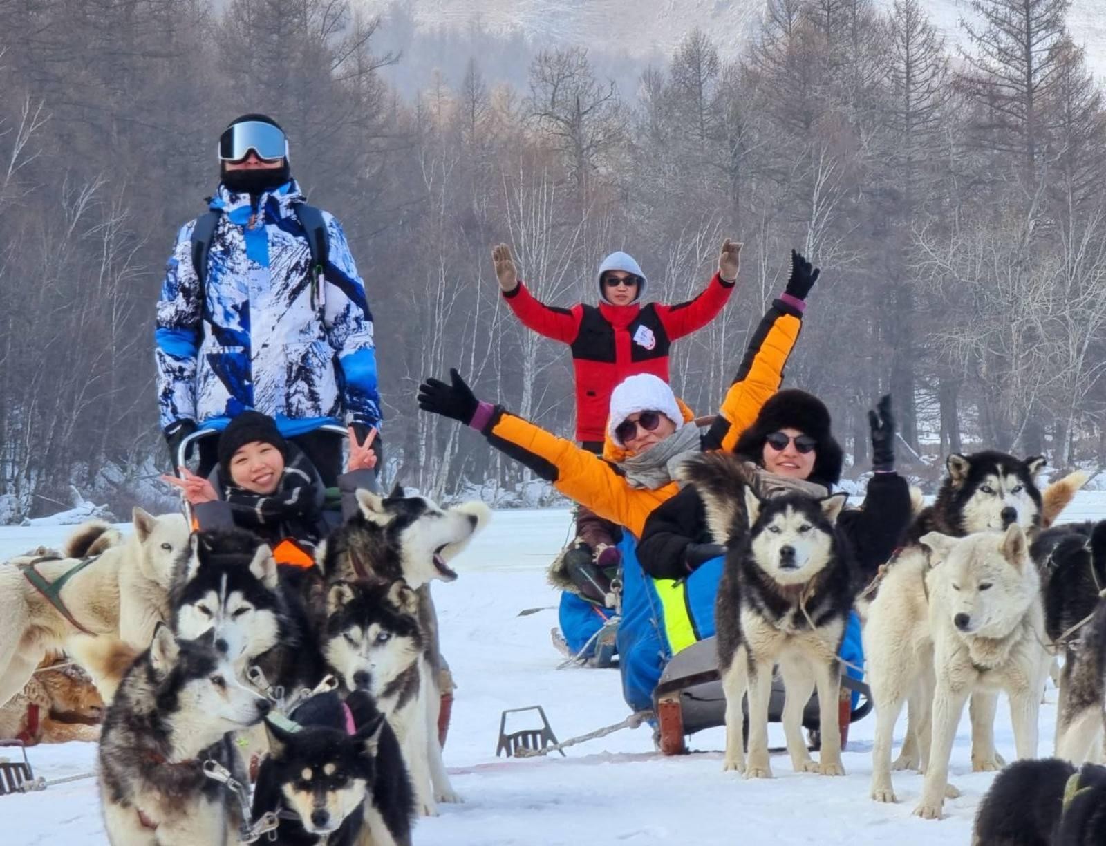 Terelj: 2-Day Horse Riding & Seasonal Dog Sledding Tour