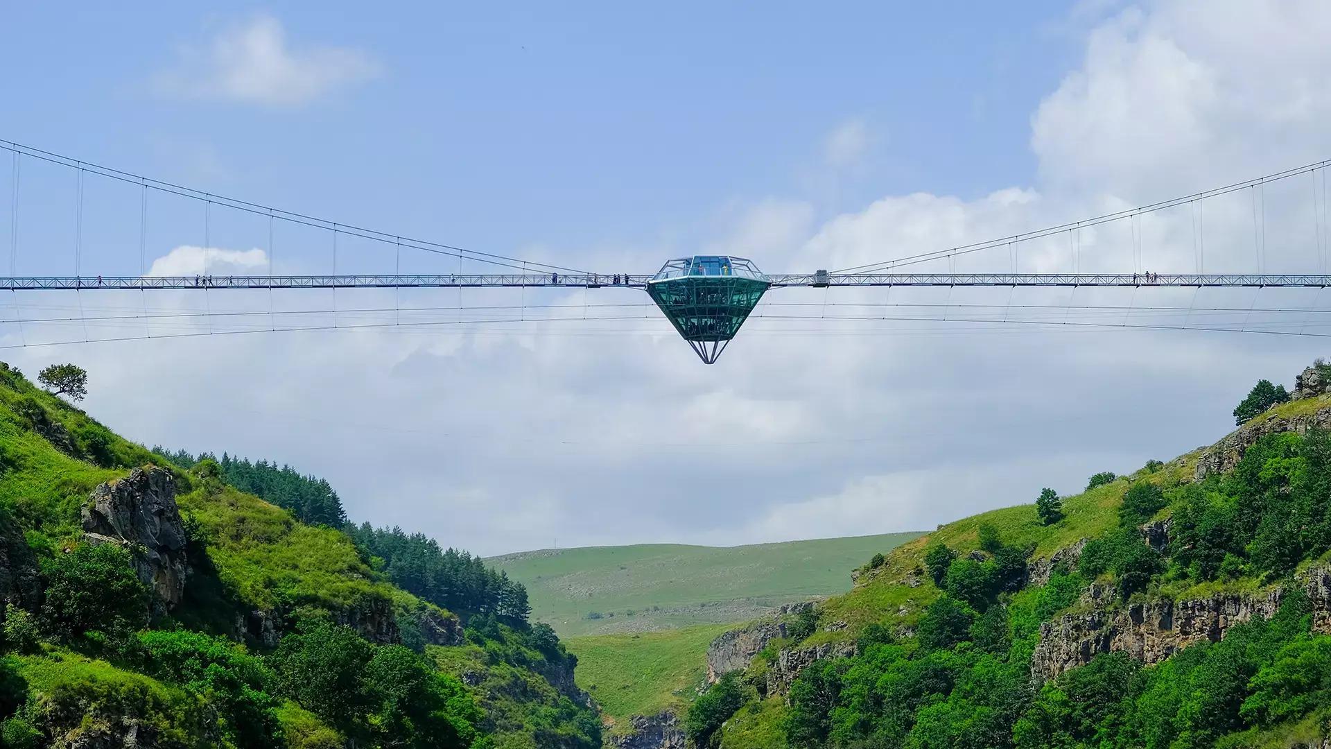 From Tbilisi: Dashbashi Canyon & Diamond Bridge Tour