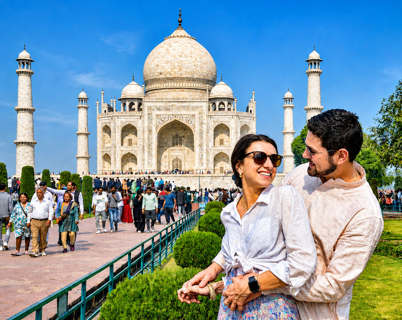 From Delhi: Taj Mahal & Agra Tour by Gatimaan Express Train (8-Hour)
