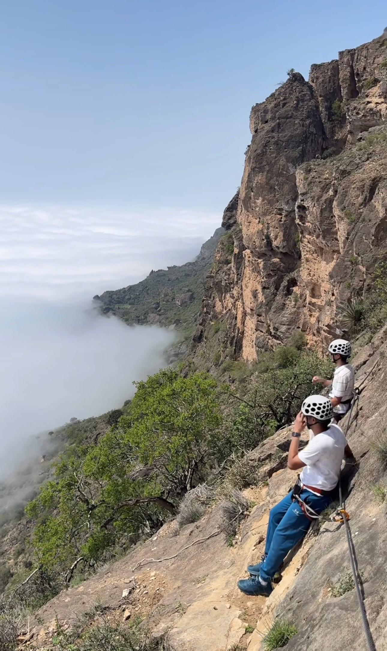 Via Ferrata Salalah Jabal Samhan Mountain Climbing Adventure — guided tour in Mirbat